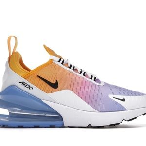 Nike Women Airmax 270 University Gold/Blue Size 7.5